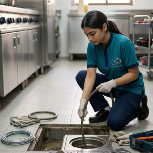 Floor Drain Blockage