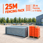 25m Temp Fence Pack